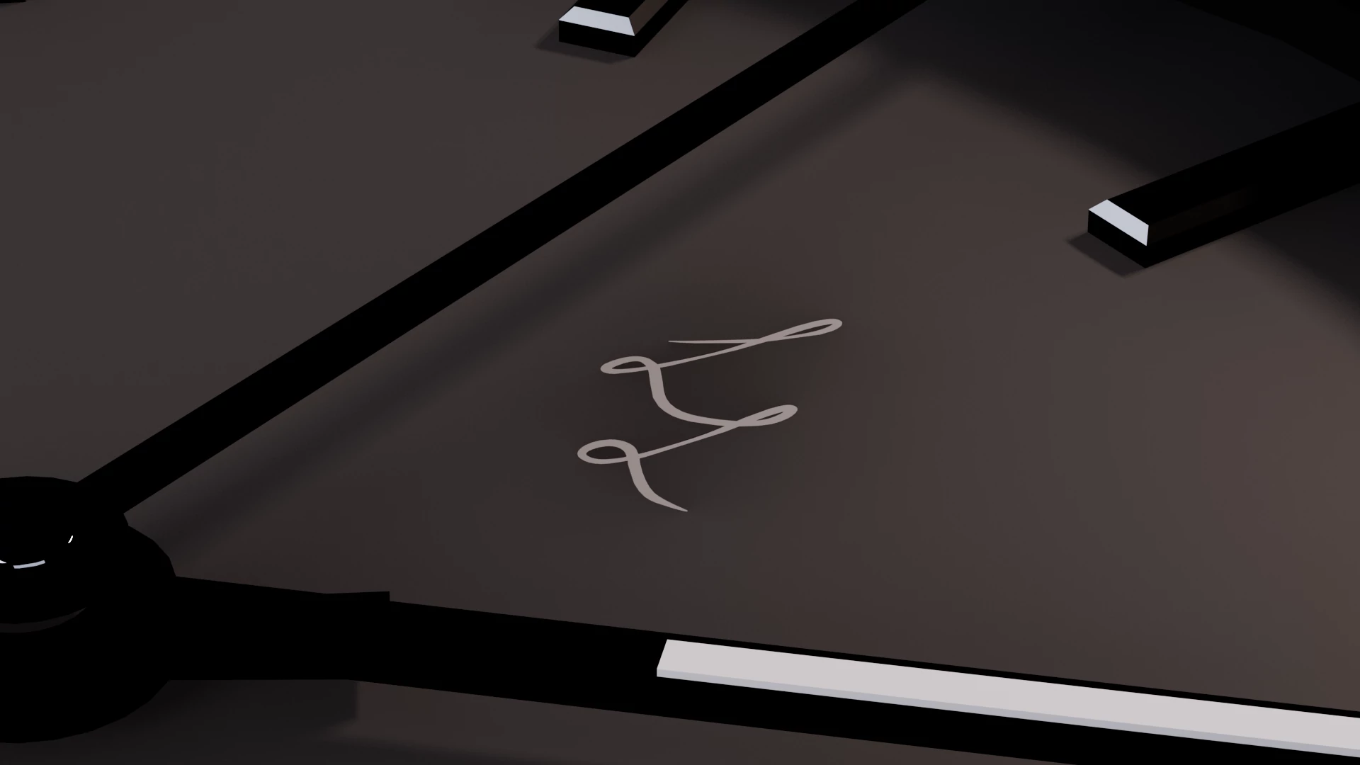 Closup of the LL-Logo printed on the dial of the Carna model
